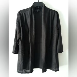 Premise Black Sheer Cardigan